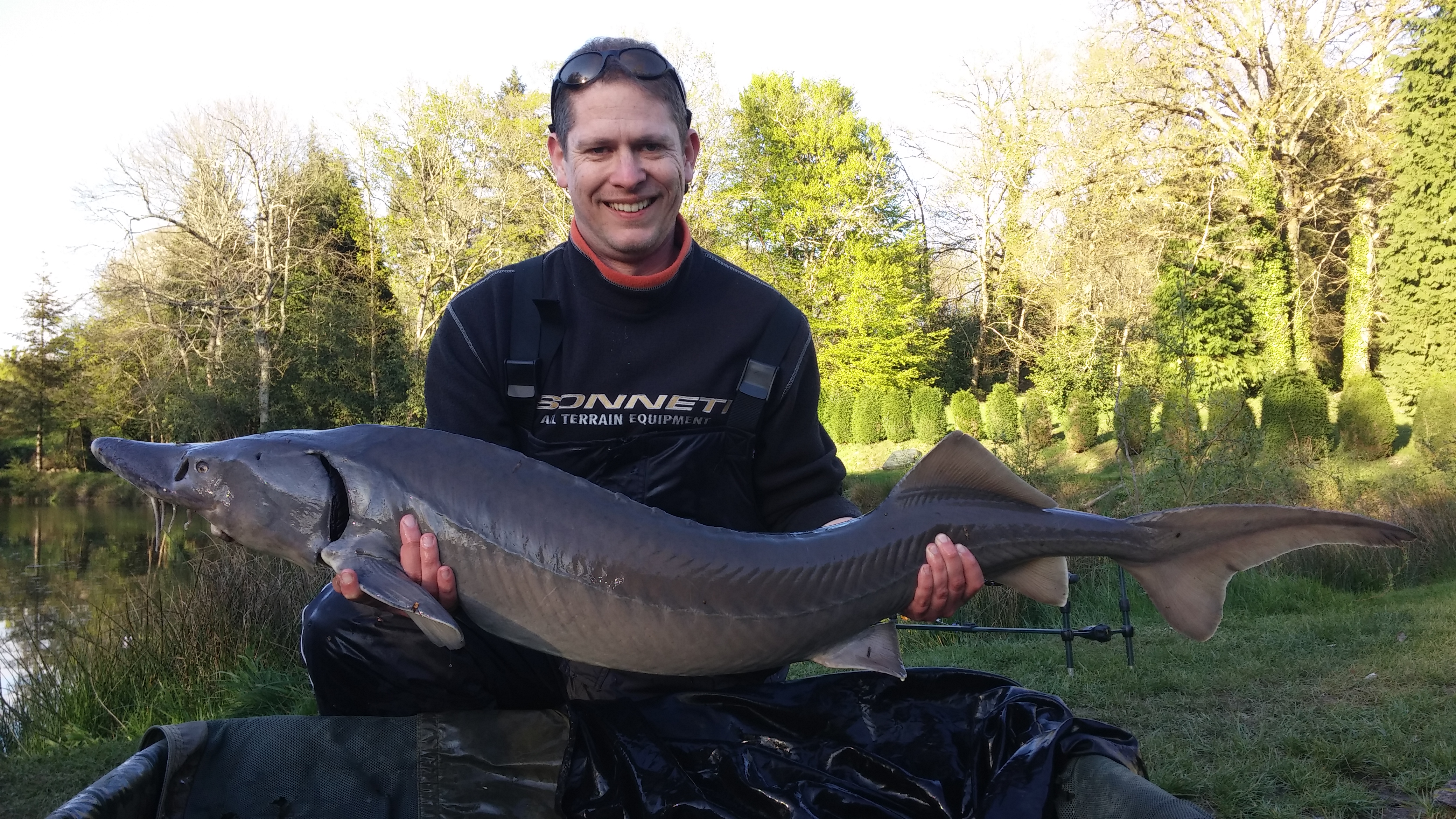 Carp caught at Lodge Lakes French carp fishing holiday — Coan Brothers