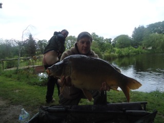 Carp caught at Lodge Lakes French carp fishing holiday — The Master Baiters – The 2nd Cummings