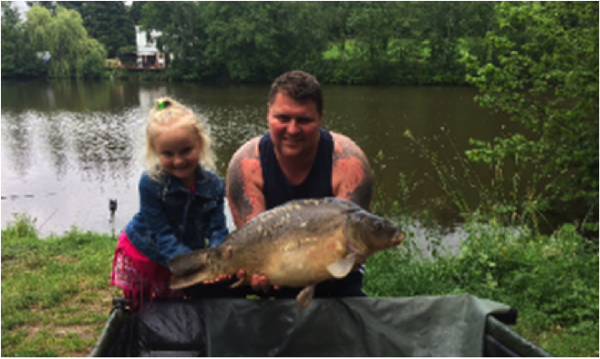 Carp caught at Lodge Lakes French carp fishing holiday — Caterz Clan!