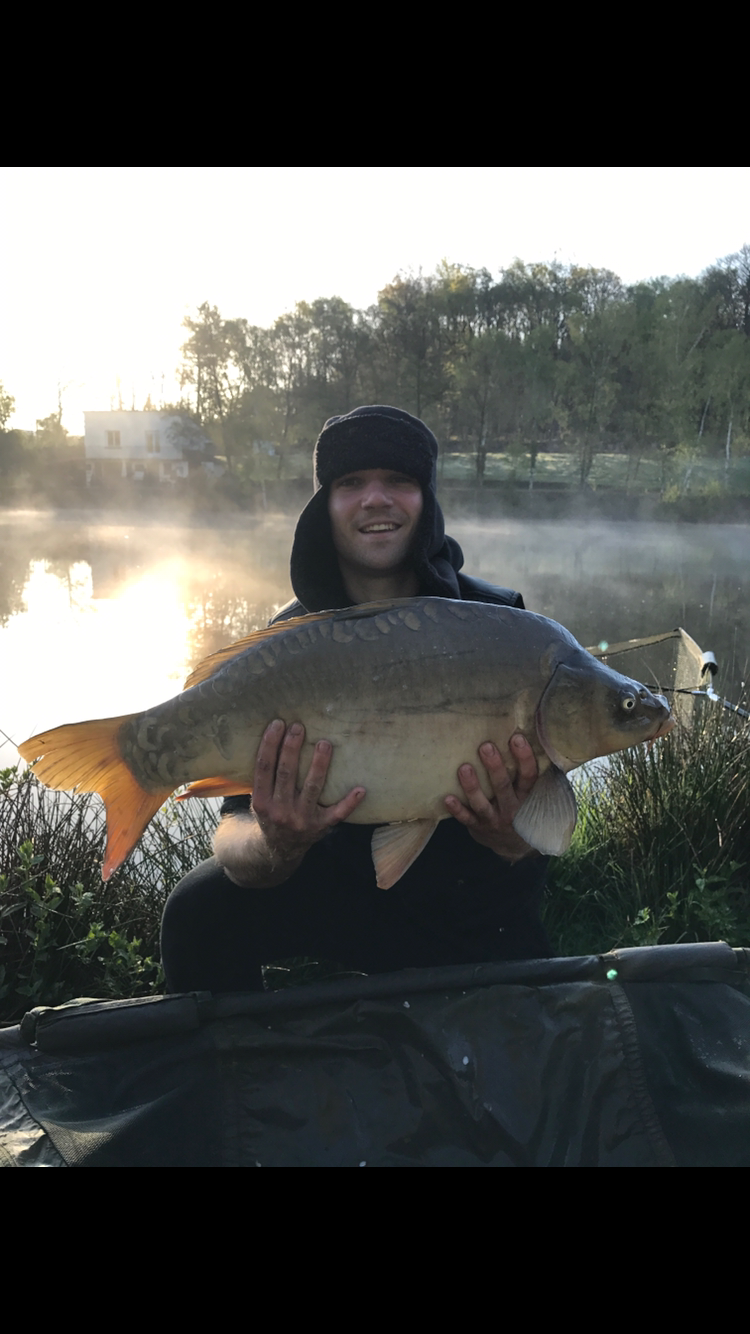 Carp caught at Lodge Lakes French carp fishing holiday — Pollard Brothers