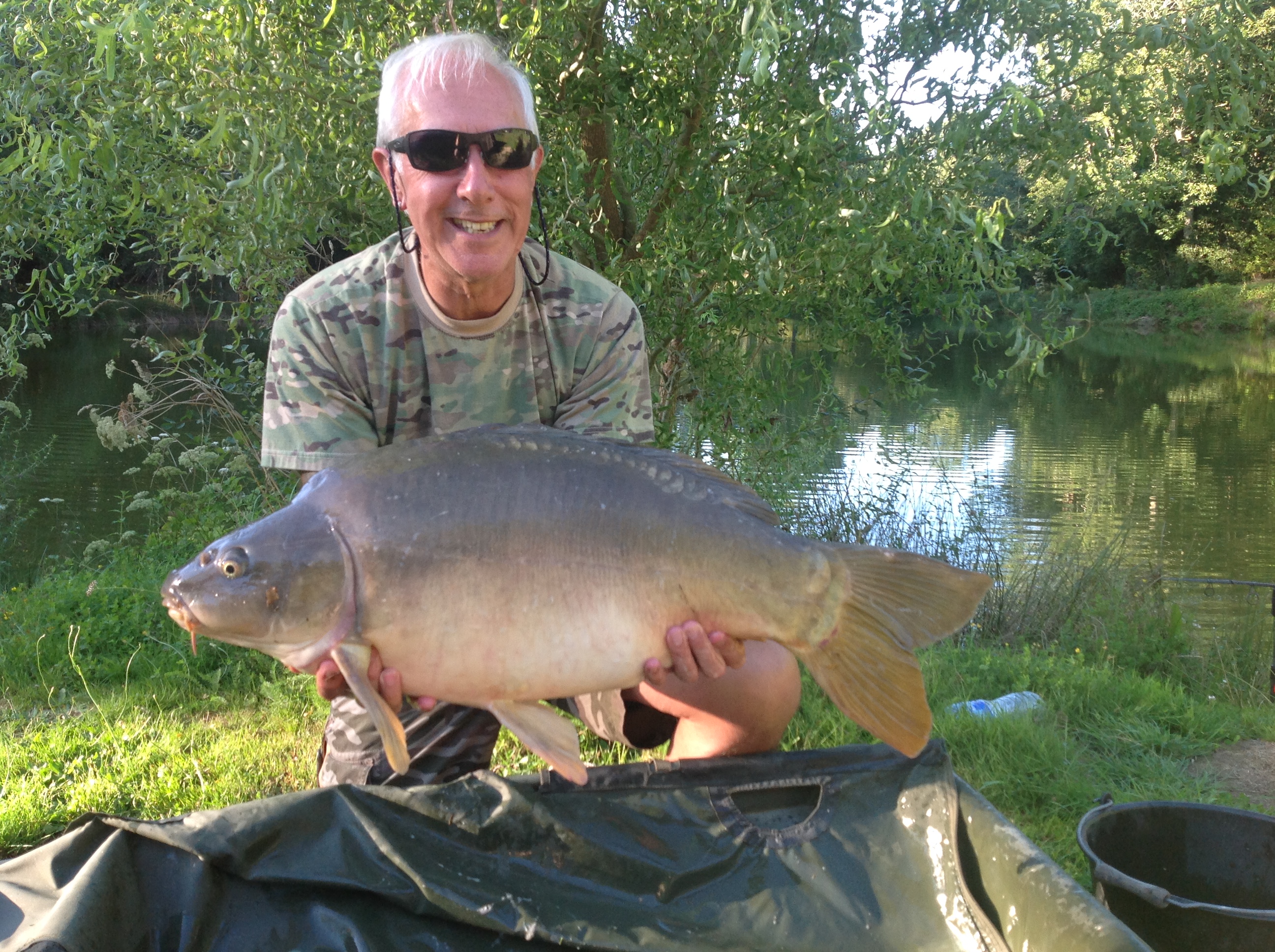 Carp caught at Lodge Lakes French carp fishing holiday — The Waveney Boys