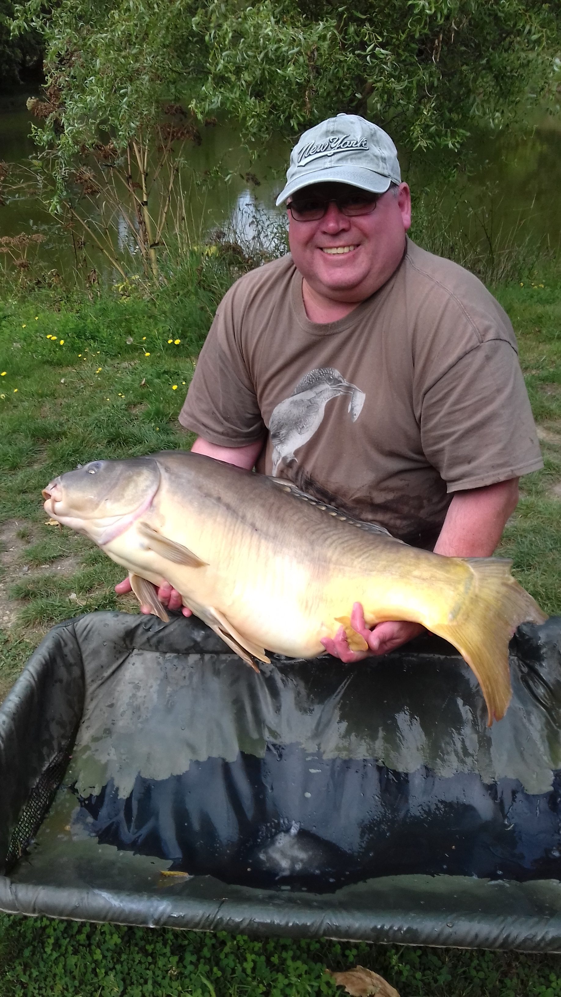 Carp caught at Lodge Lakes French carp fishing holiday — Paul & Pauline
