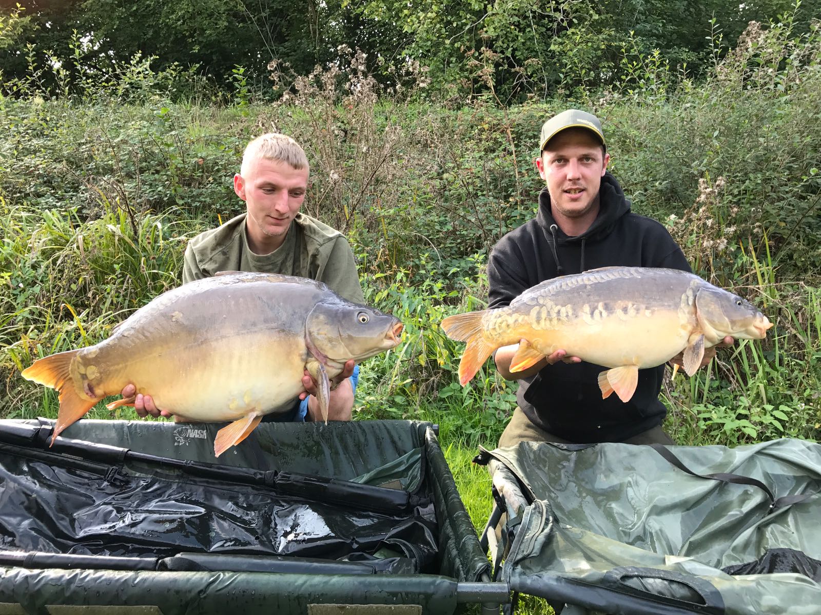 Carp caught at Lodge Lakes French carp fishing holiday — The Breamteam