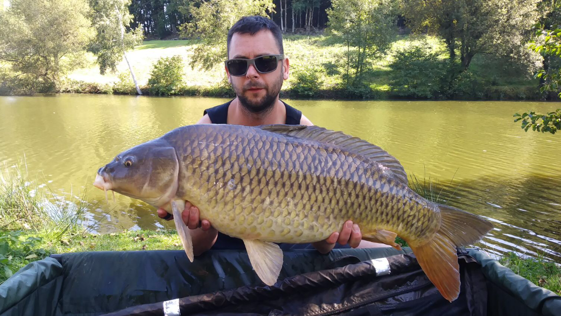 Carp caught at Lodge Lakes French carp fishing holiday — Mark,