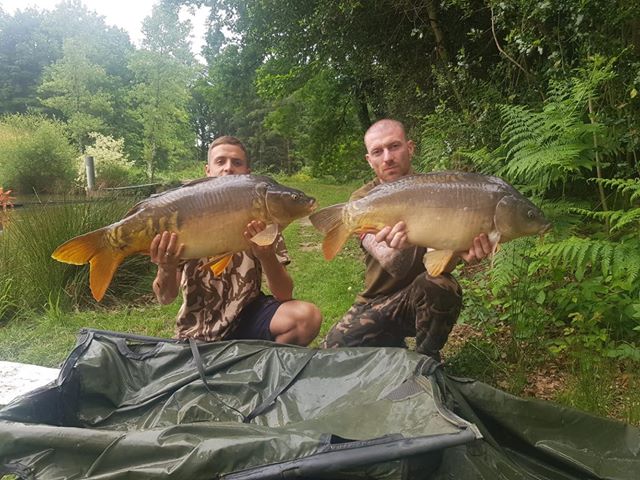 Carp caught at Lodge Lakes French carp fishing holiday — Team W.N.G