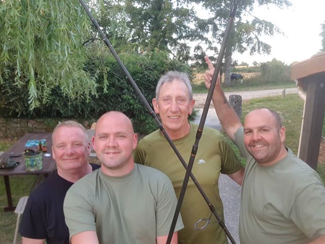 Carp caught at Lodge Lakes French carp fishing holiday — Northern Monkeys