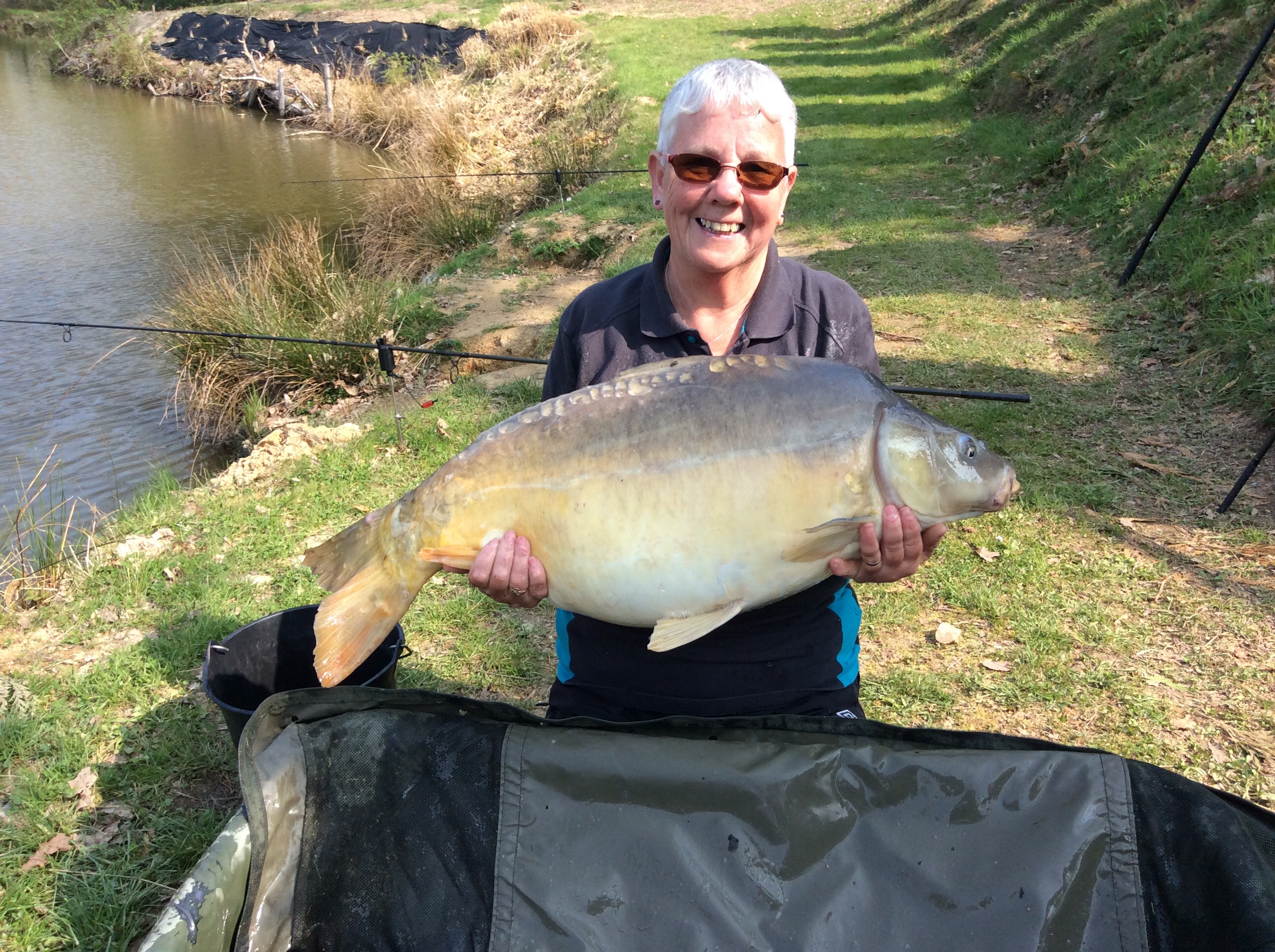 Carp caught at Lodge Lakes French carp fishing holiday — The Grays