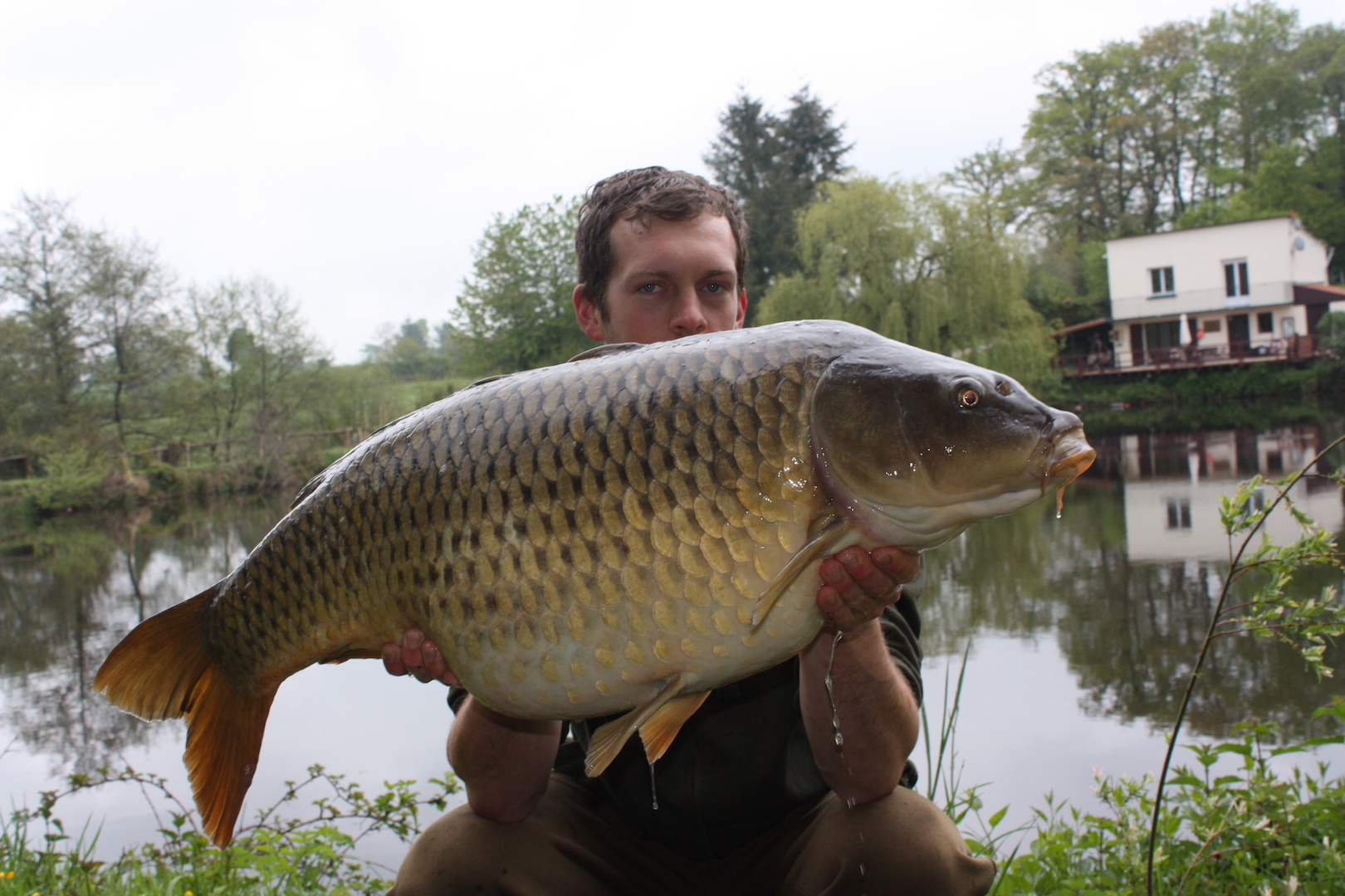 Carp caught at Lodge Lakes French carp fishing holiday — The Joli Eggs