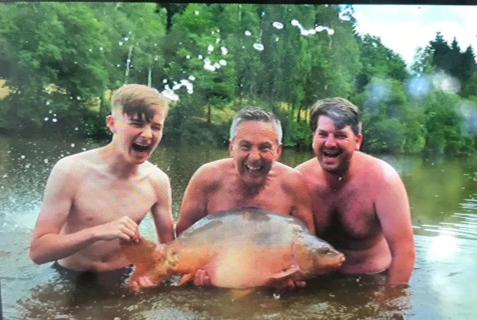 Carp caught at Lodge Lakes French carp fishing holiday — The Grade A Blankers