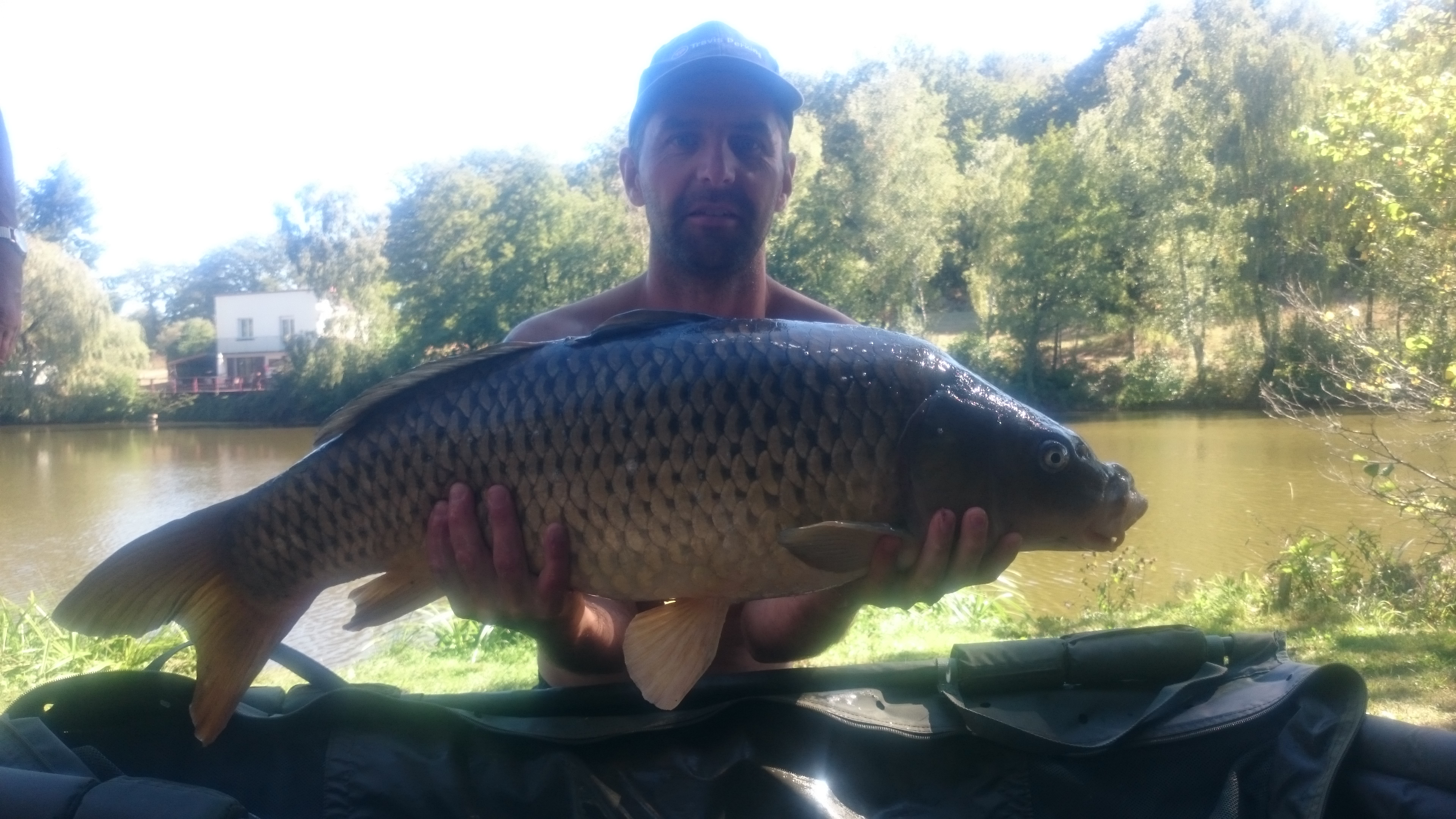Carp caught at Lodge Lakes French carp fishing holiday — The Grass is always Greener !?