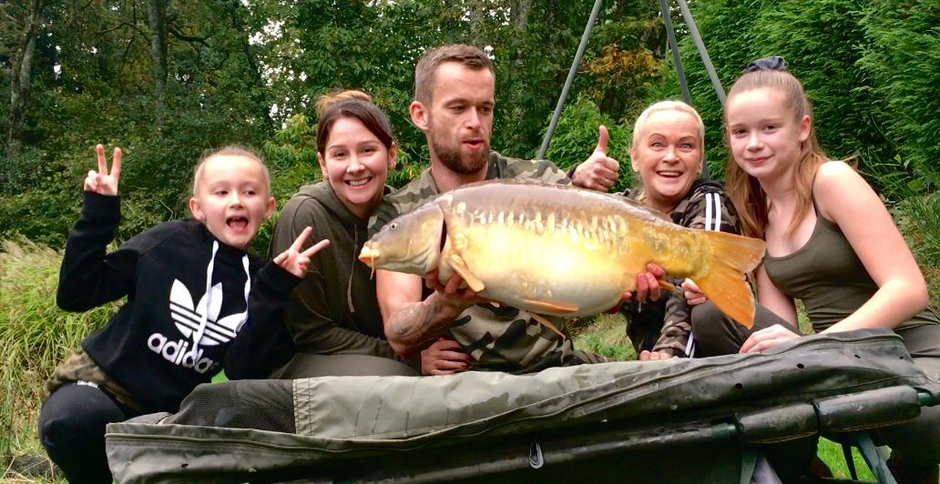Carp caught at Lodge Lakes French carp fishing holiday — The Smethursts
