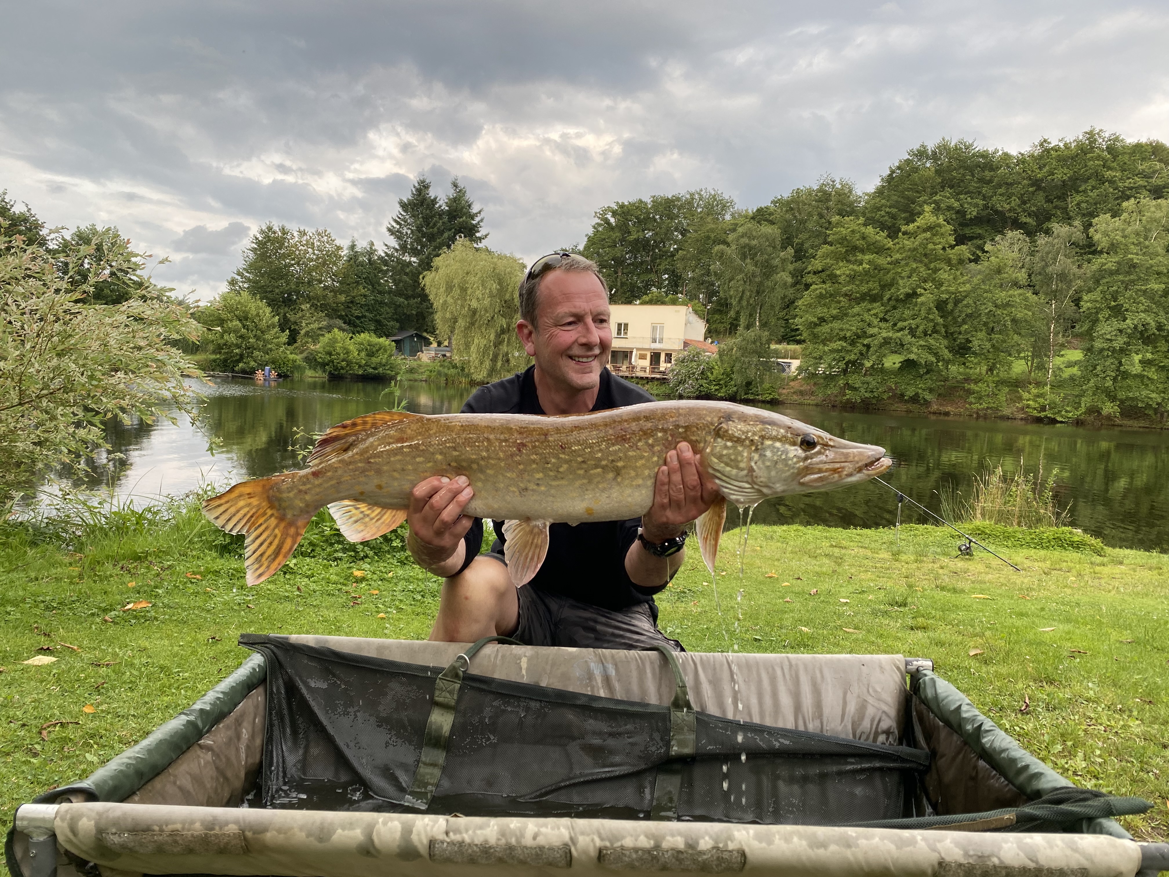 Carp caught at Lodge Lakes French carp fishing holiday — The Quarantinis – At the Lodge Lake