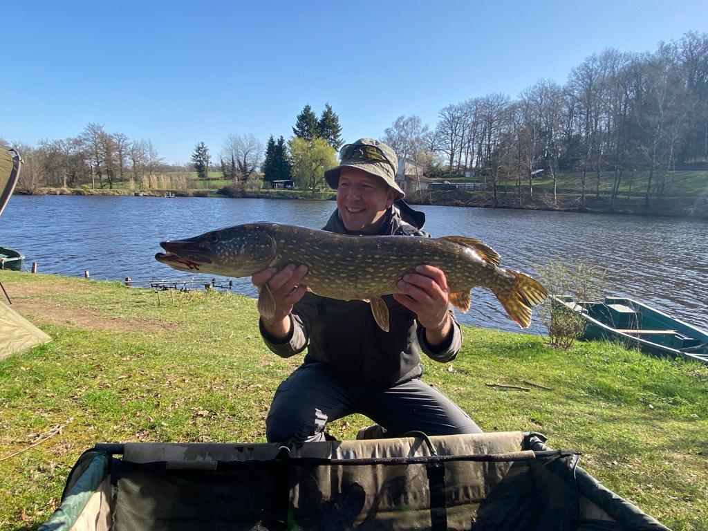 Carp caught at Lodge Lakes French carp fishing holiday — Dave & Jason