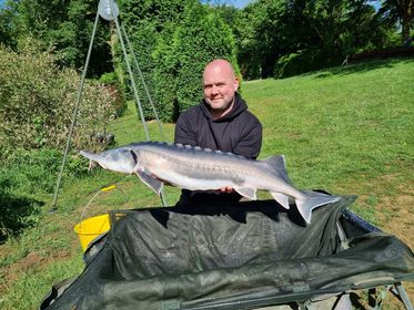 Carp caught at Lodge Lakes French carp fishing holiday — Chris and Gareth
