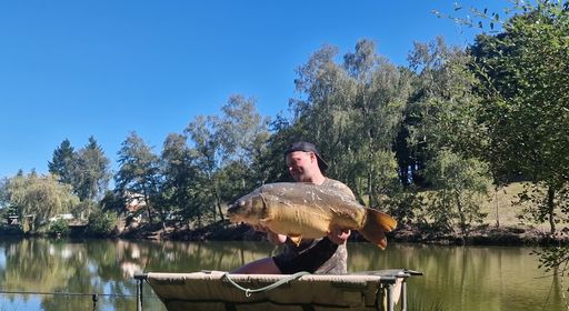 Carp caught at Lodge Lakes French carp fishing holiday — Andy