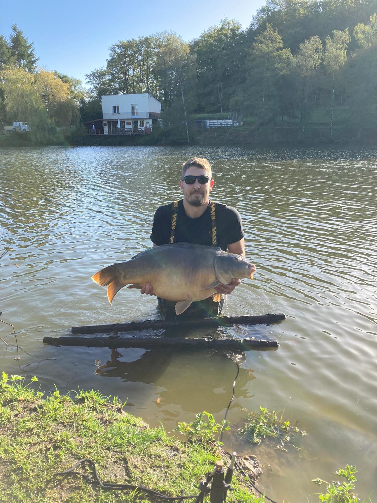 Carp caught at Lodge Lakes French carp fishing holiday — Bristol Boys