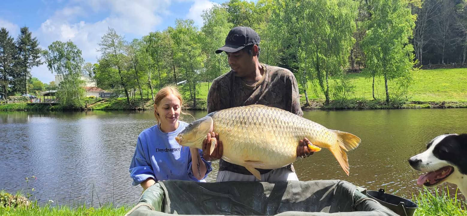 Carp caught at Lodge Lakes French carp fishing holiday — ACCY on Tour