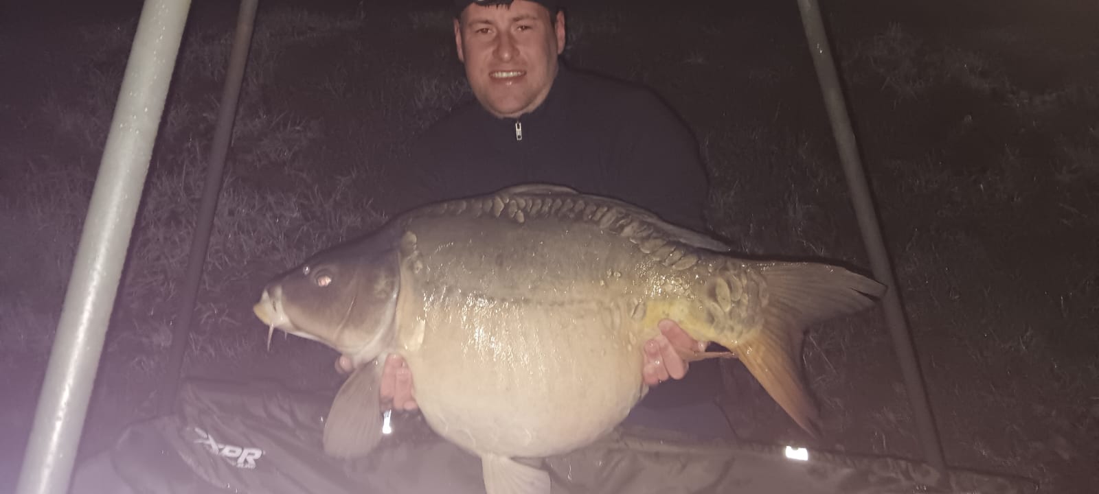 Carp caught at Lodge Lakes French carp fishing holiday — Tom and Dad